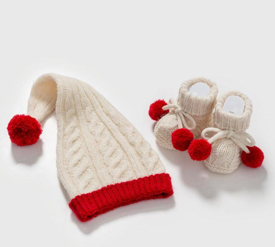 Chiristmas Unisex Şapka Hat Set